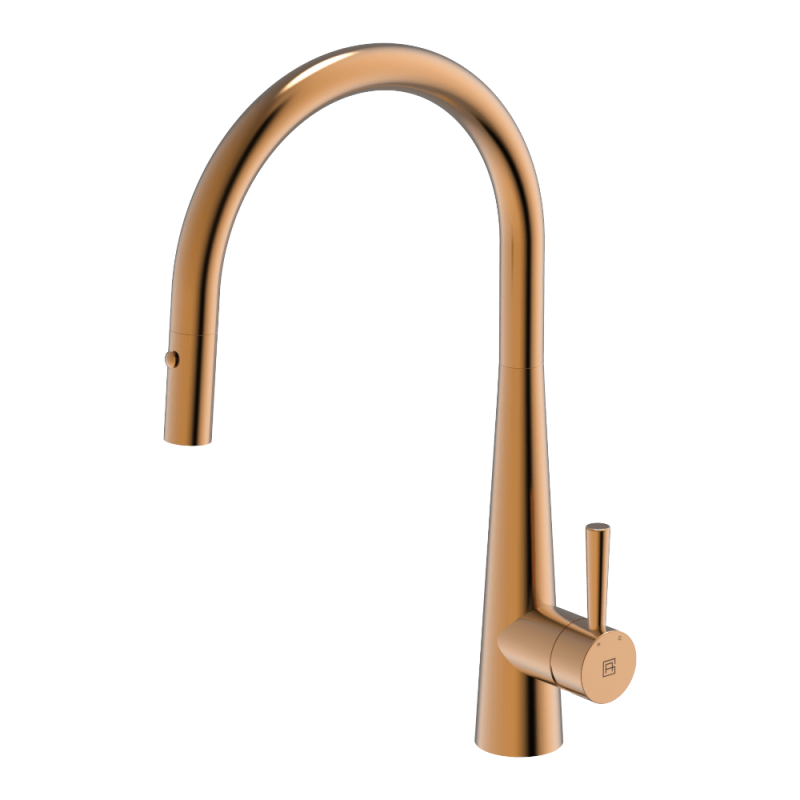 306 Gooseneck Pull Out  with Dual Spray Function Kitchen Mixer