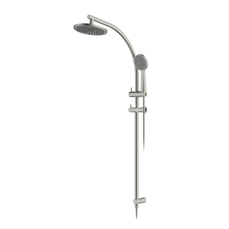Gareth Ashton showers-on-rail Curve Rail and Hand Shower Ensemble Showers