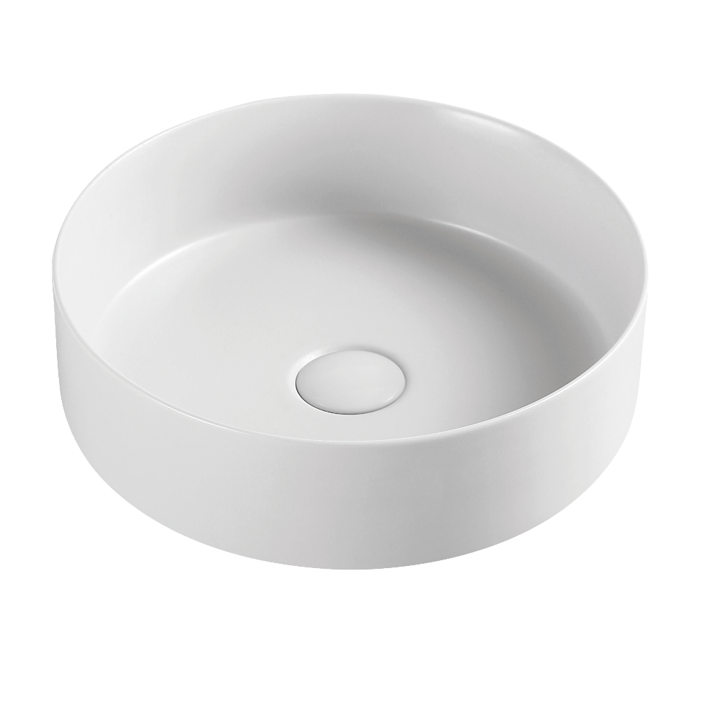 Gareth Ashton poco Poco Round Matt Finish Countertop Basin Basins