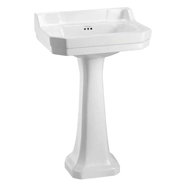 Burlington burlington Edwardian 56cm Basin & Pedestal Basins