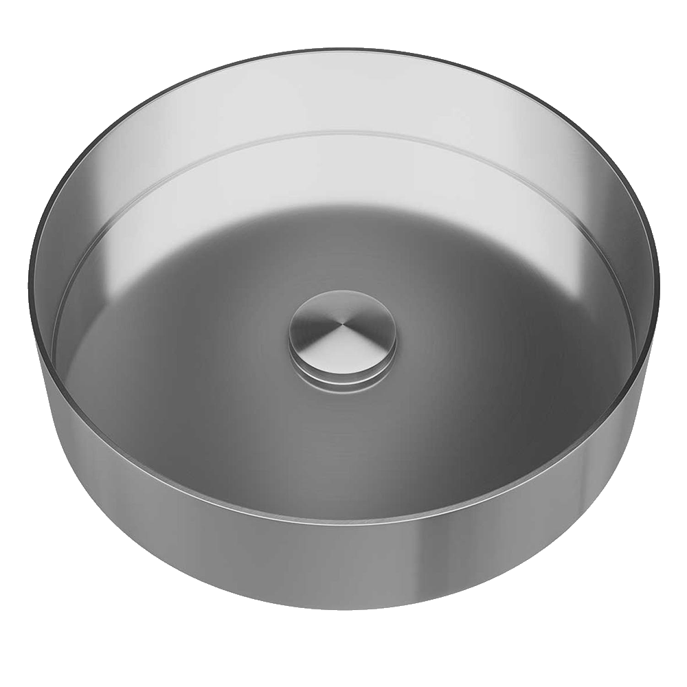 Gareth Ashton stainless-steel Round Stainless Steel Basin Basins
