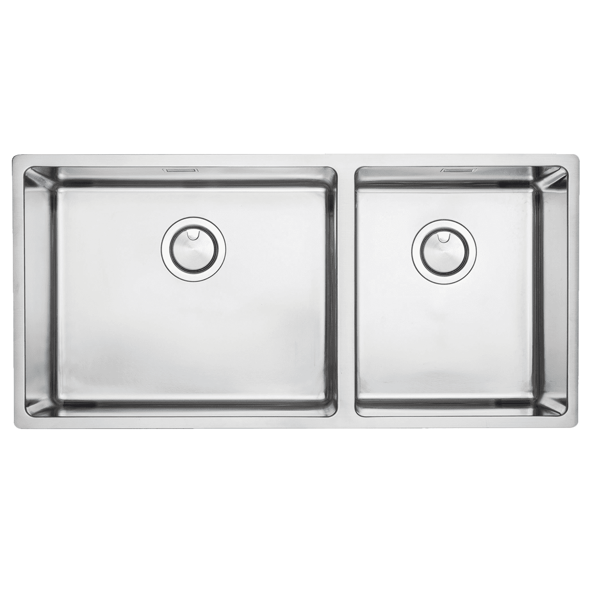 Barazza r15 Barazza R15 Double Bowl Kitchen Sinks