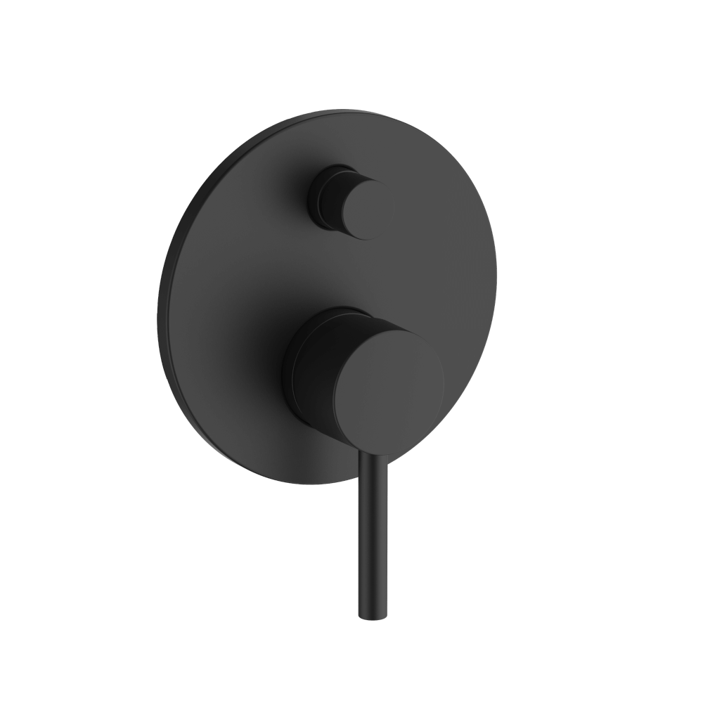 Lucia Complete Shower/Bath Diverter Mixer For 70mm Wall Cavities