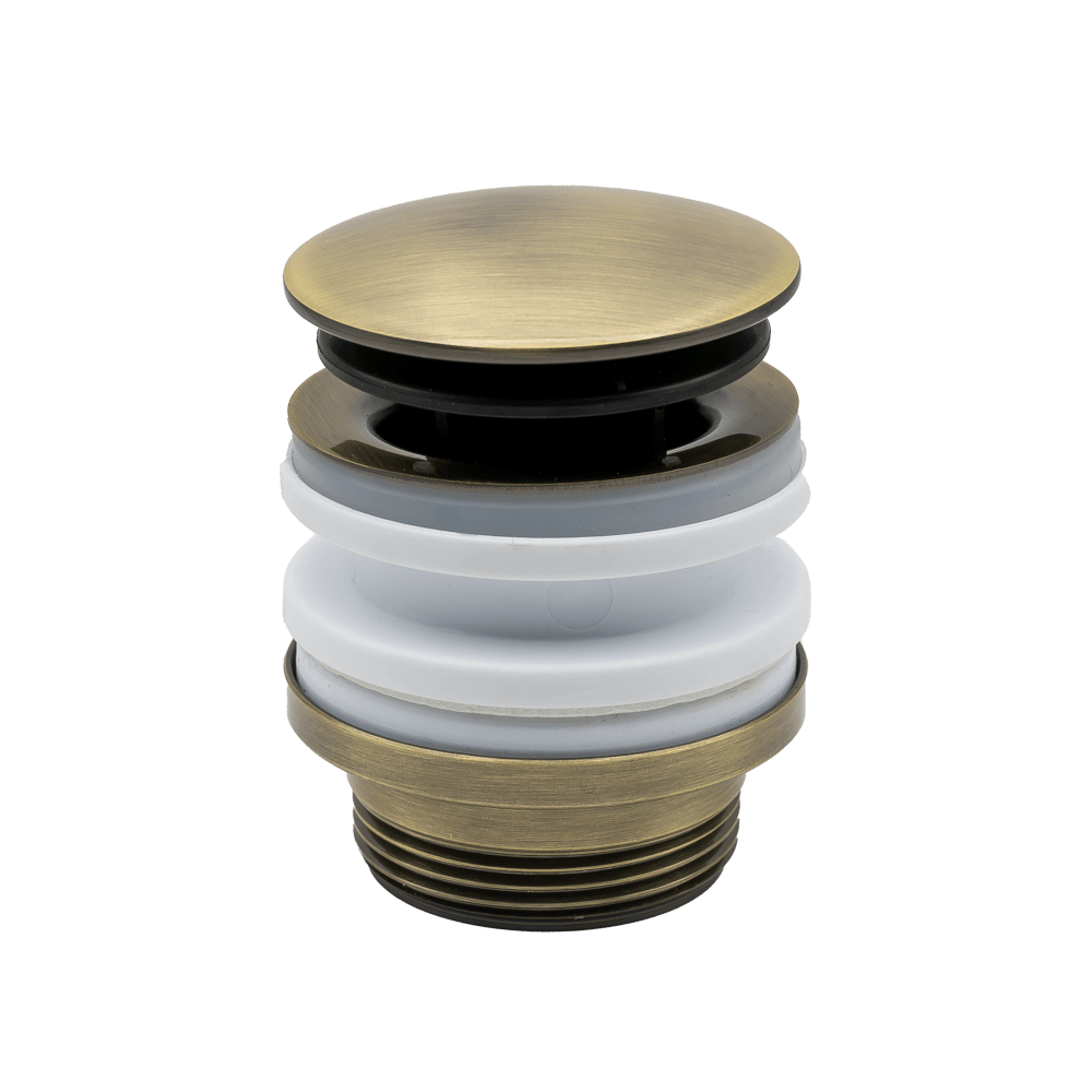 Gareth Ashton poco Plug & Waste 40mm Antique Brass Accessories