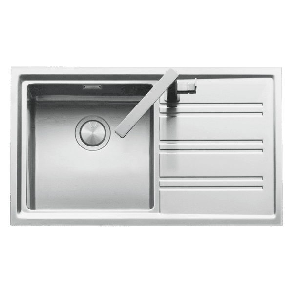 Barazza barazza-easy Easy Single Bowl & Left Hand Bowl & Drainer Kitchen Sinks