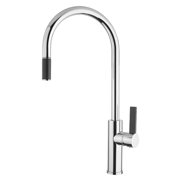 Armando Vicario luz Luz Gooseneck Pull-Out Mixer Lead Free Kitchen Taps & Mixers