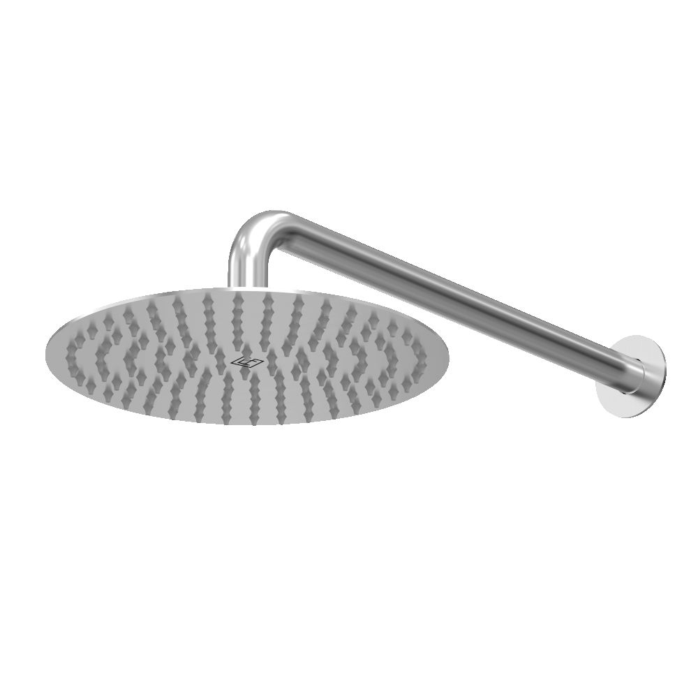 Gareth Ashton gareth-ashton-316 316 Marine Grade Stainless Steel Round Shower Head (250mm) Showers