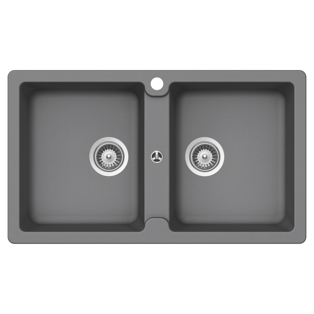 Schock typos Schock Typos Double Bowl 1TH Croma Kitchen Sinks