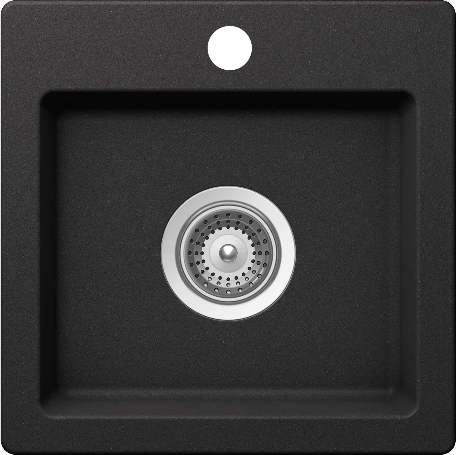 Schock virtus Schock Virtus Small Bowl 1TH Nero Kitchen Sinks