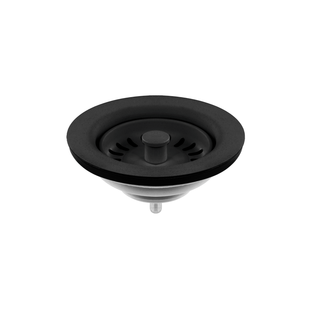 Abey abey-abey Strainer & Flange Matt Black Sink Accessories