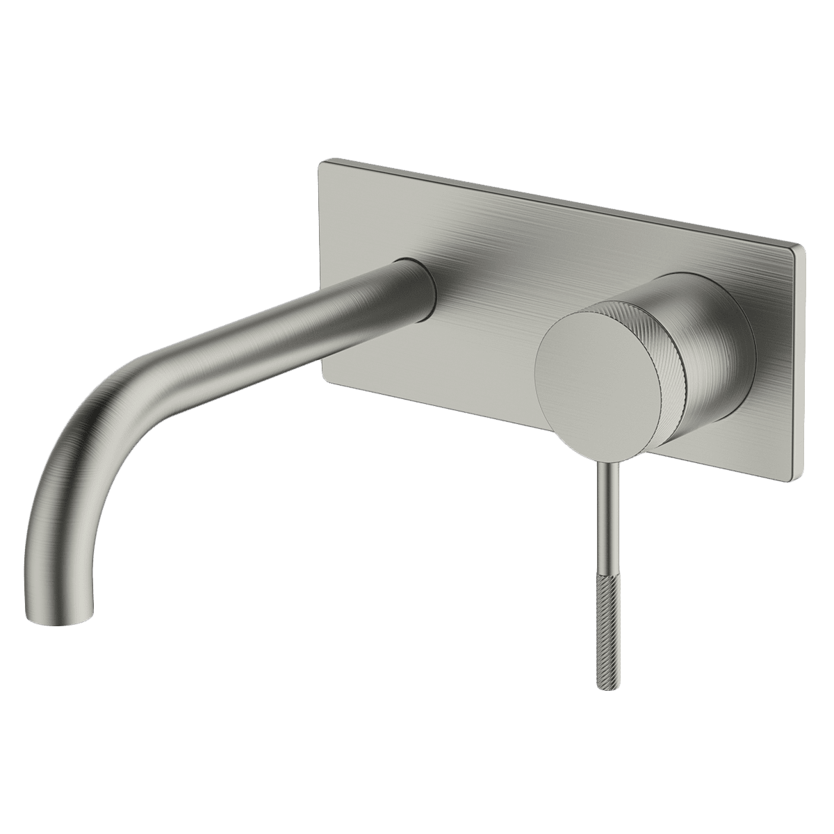 Poco Knurled Wall Basin/Bath Set 165mm