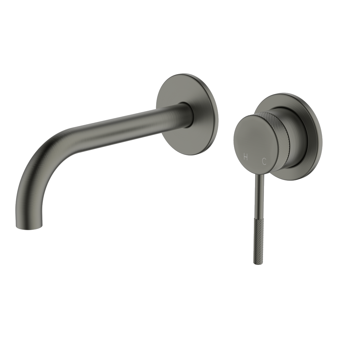 Poco Knurled Wall Basin/Bath Set 165mm Lead Free - Image 10