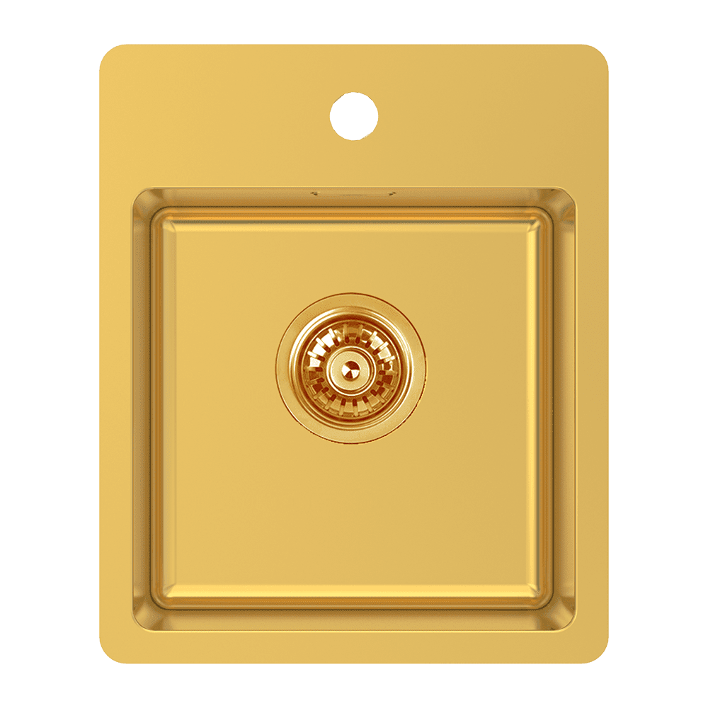 Abey bar-sinks BS2 Bar Sink with Tap Landing Eureka Gold Bar Sinks