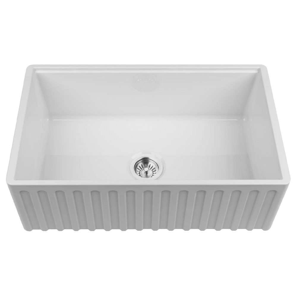 Chambord chambord-legrande Chambord LEGRANDE Large Bowl Reversible Fireclay Kitchen Sinks