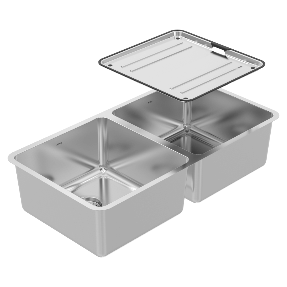 Abey lago Lago Double Bowl Sink Kitchen Sinks