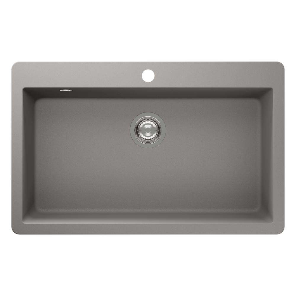 Schock virtus Schock Virtus Large Bowl 1TH Concrete Kitchen Sinks