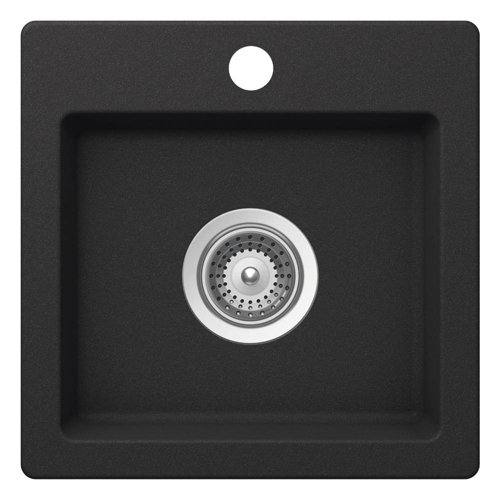 Schock virtus Schock Virtus Small Bowl 1TH Onyx Kitchen Sinks