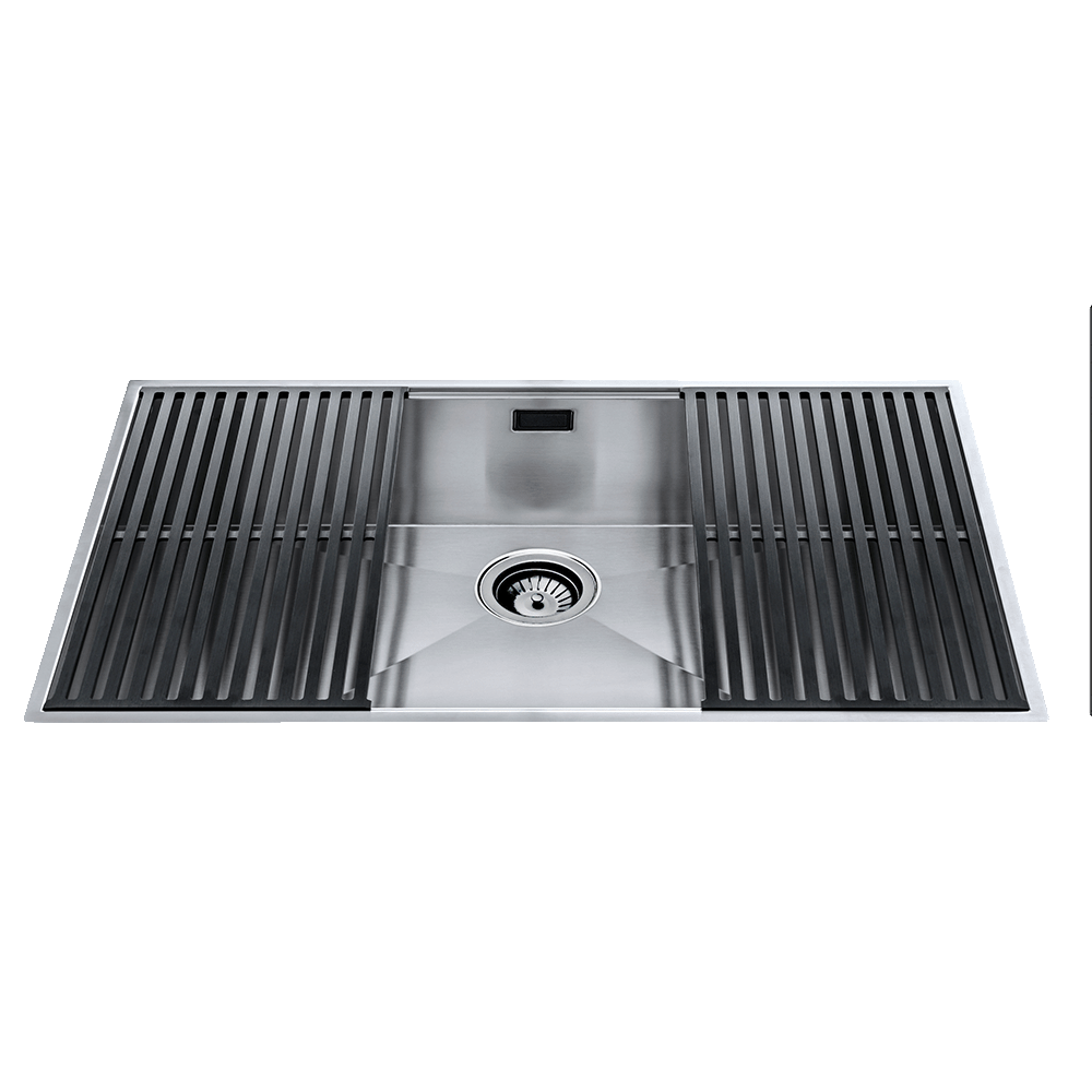 Barazza flexi Flexi Large Bowl Sink with Grids Kitchen Sinks