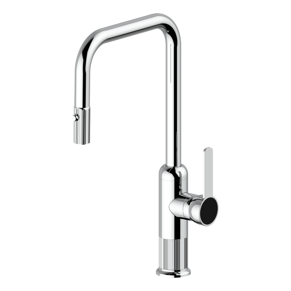 Armando Vicario lumiere Lumiere Pull Out Kitchen Mixer Dual Spray Lead Free Kitchen Taps & Mixers