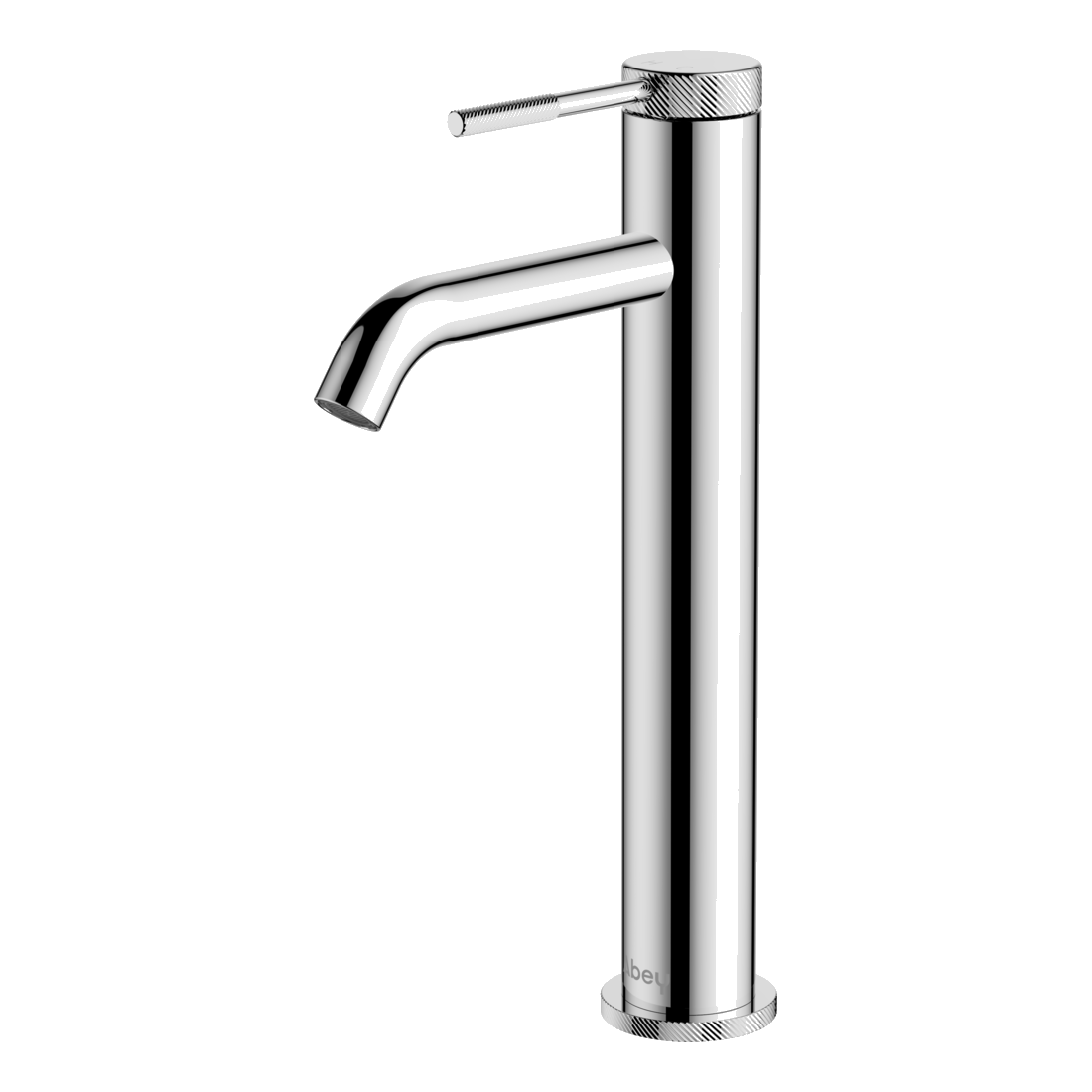 Abey abey-poco-knurled Poco Knurled High Basin Mixer Lead Free Wall & Basin Mixers