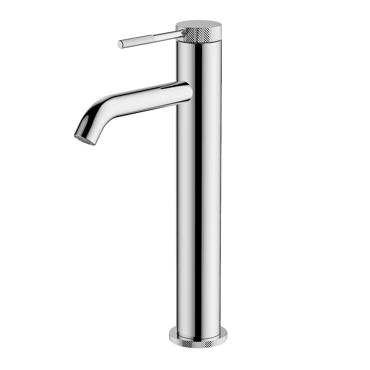 Gareth Ashton poco-knurled Poco Knurled High Basin Mixer Wall & Basin Mixers