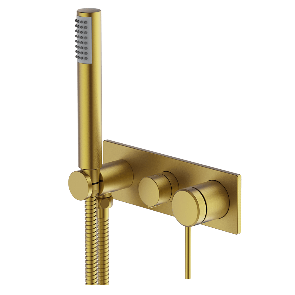 Poco 3 Hole Bath/Shower Mixer Set