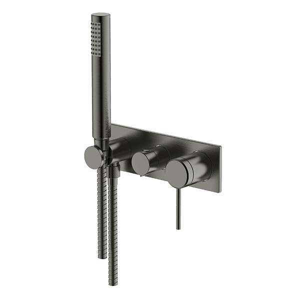 Poco 3 Hole Bath/Shower Mixer Set