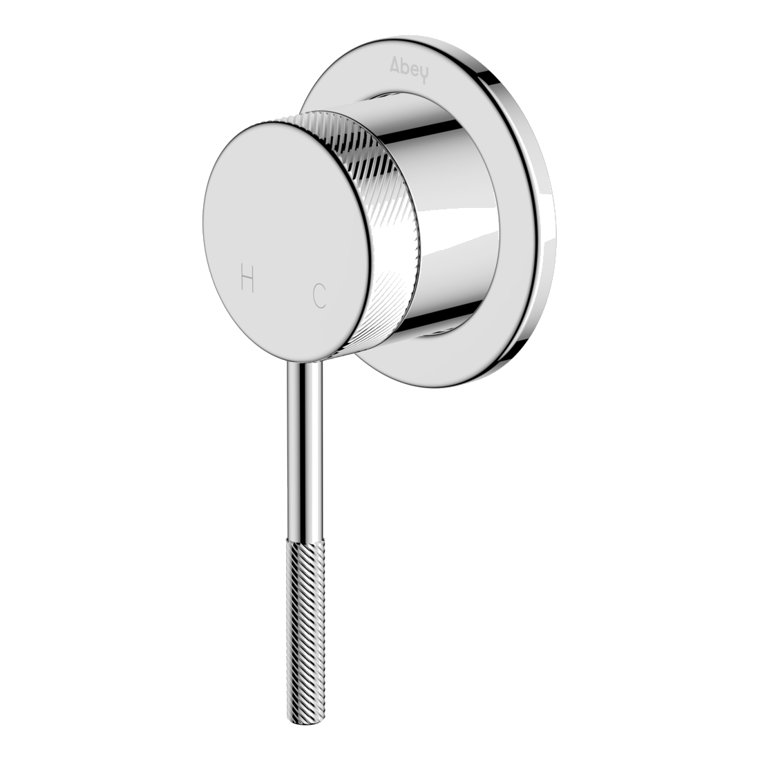 Abey abey-poco-knurled Poco Knurled Shower Mixer Lead Free Wall & Basin Mixers