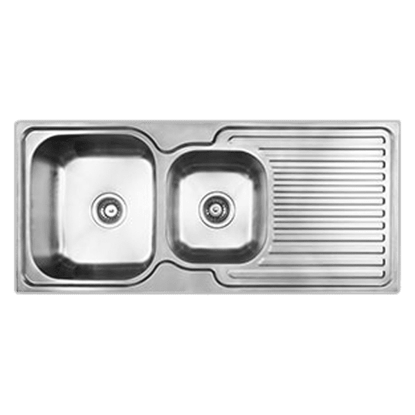 Abey abey-entry Entry 1 & 3/4 Left Hand Bowl Kitchen Sinks