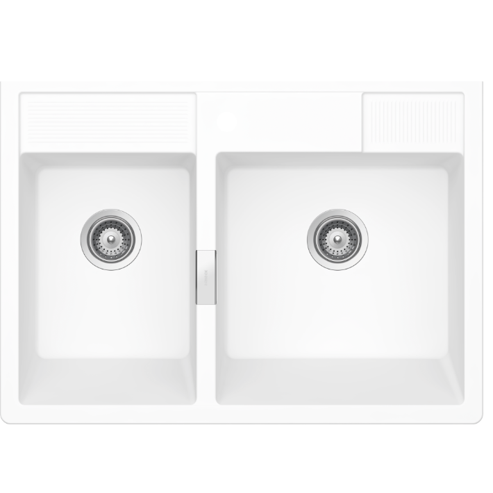 Schock kallio Kallio One & 1/3 Bowl Day with 1TH Kitchen Sinks