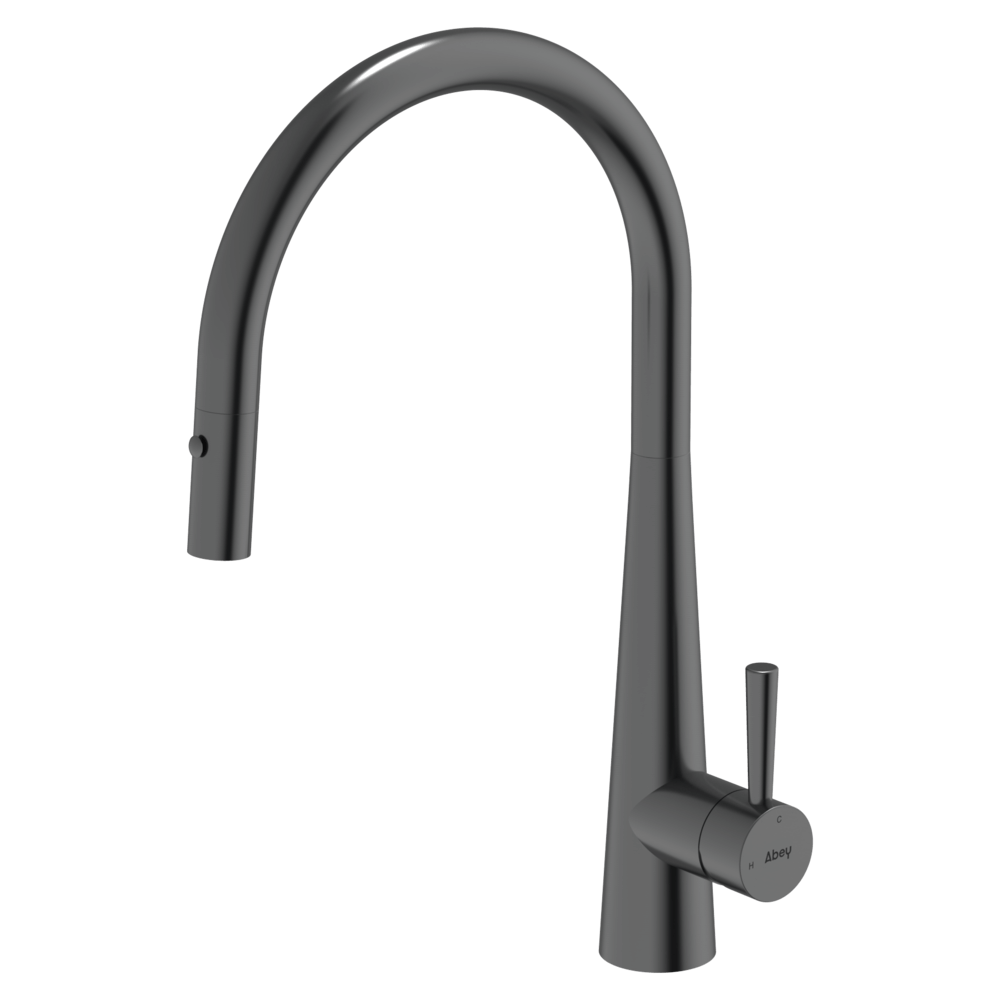 305 Gooseneck Pull Out  with Dual Spray Function Kitchen Mixer