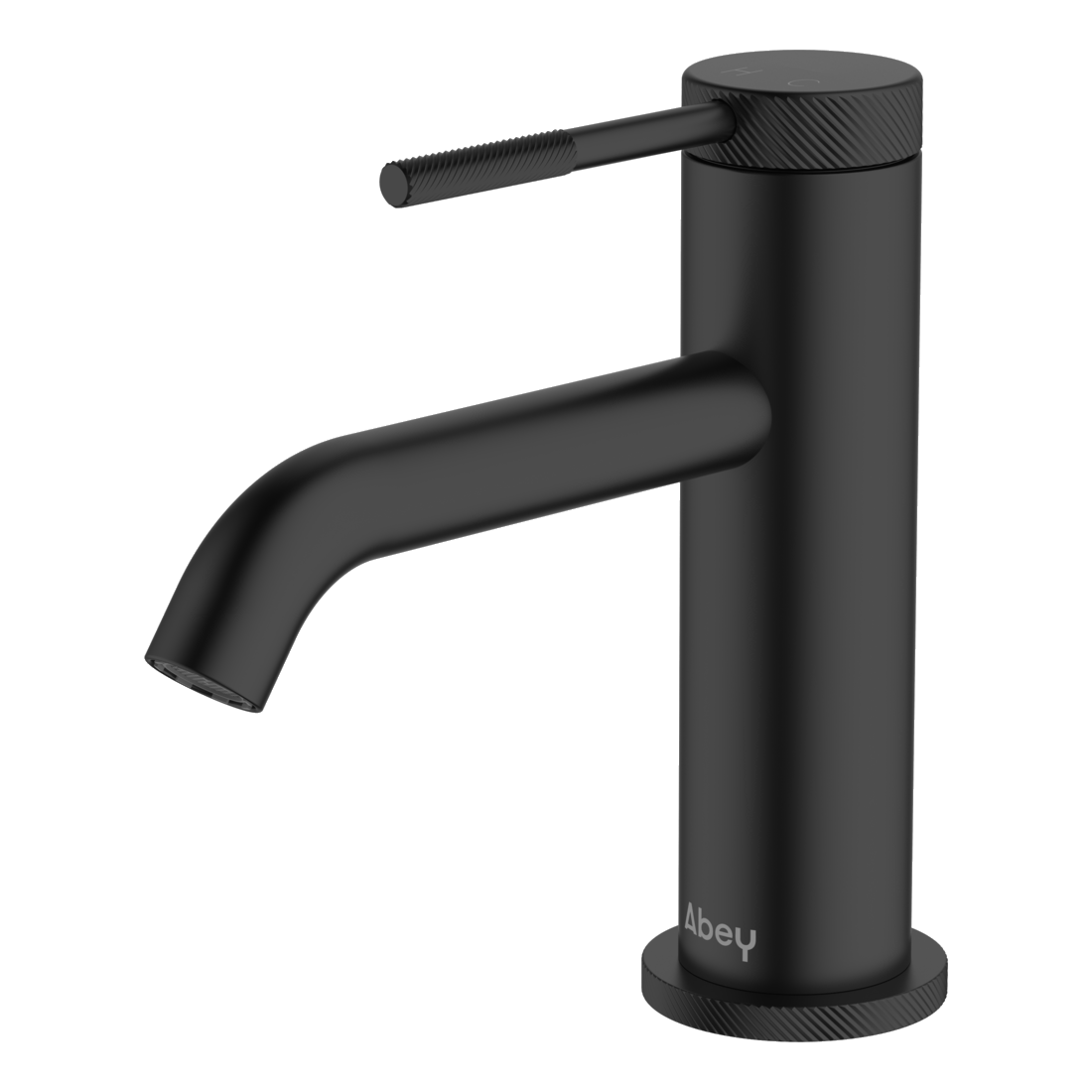 Poco Knurled Basin Mixer Lead Free