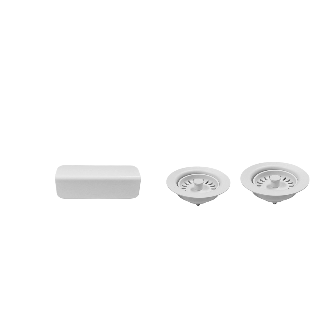 Schock schock Schock Trim Kit Matt White Sink Accessories