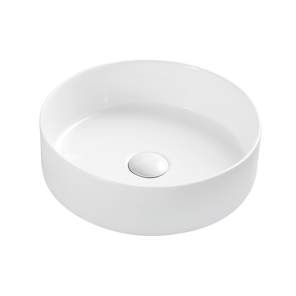 Abey abey-poco Poco Round Gloss Countertop Basin Basins
