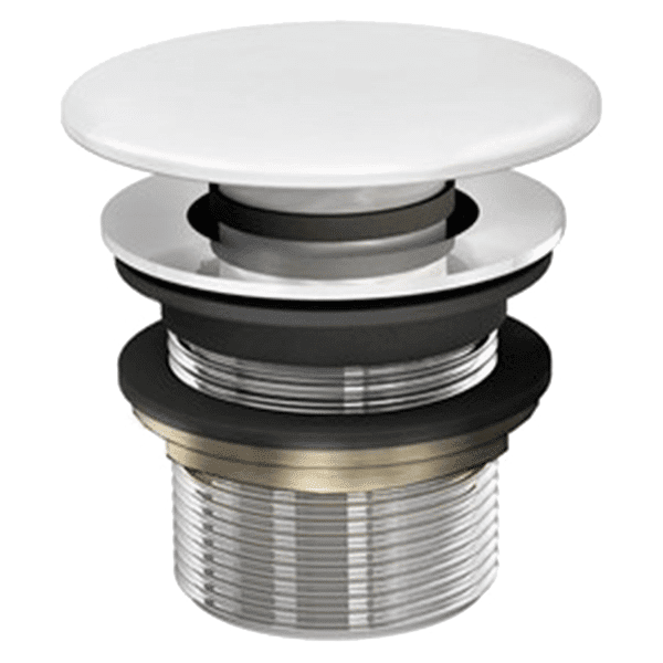 Abey clearwater-stone ClearStone Matt Bath Plug and Waste Freestanding Baths