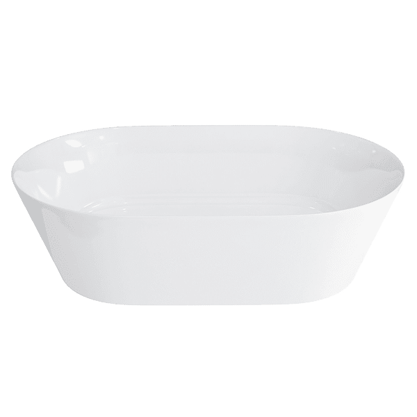 Abey clearwater-stone Sontuoso ClearStone Gloss Basin with Matching Stone Waste Basins