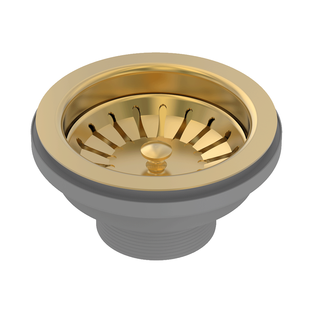 Abey abey-abey Plug & Waste 90x50mm Eureka Gold Sink Accessories