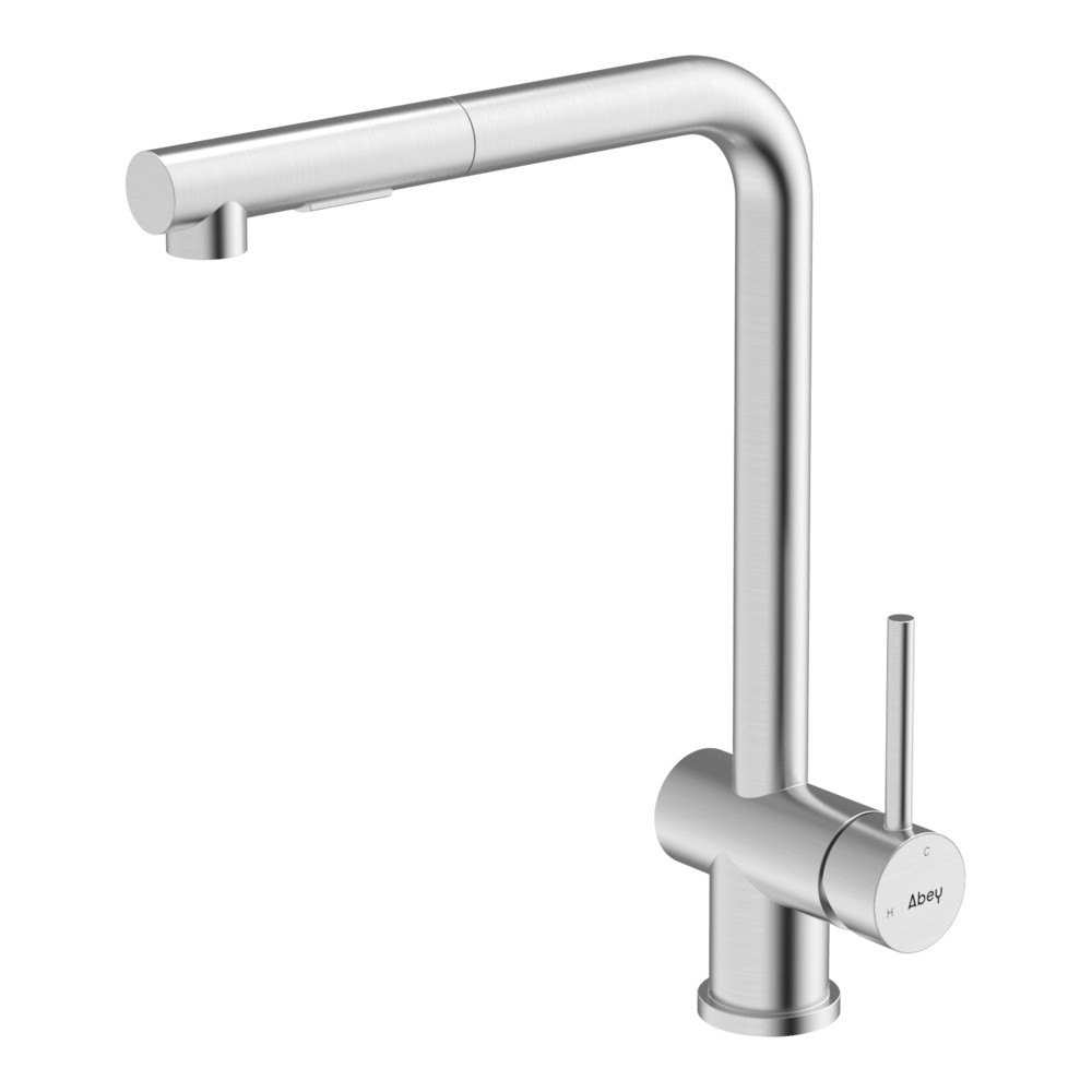 Abey abey-316 316 Squareneck Pull Out Stainless Steel Kitchen Mixer Kitchen Taps & Mixers