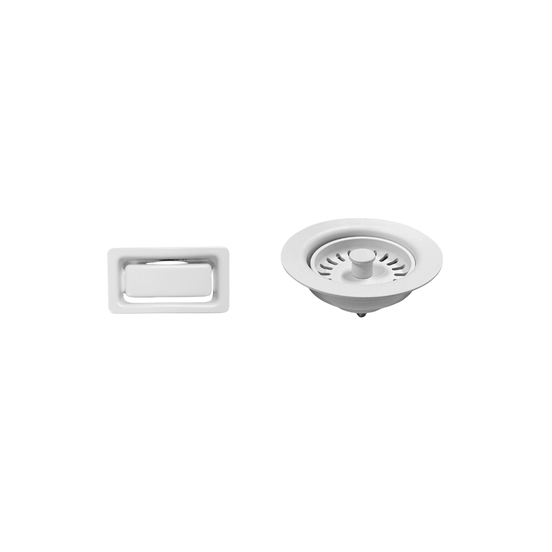 Schock schock Schock Trim Kit White Sink Accessories