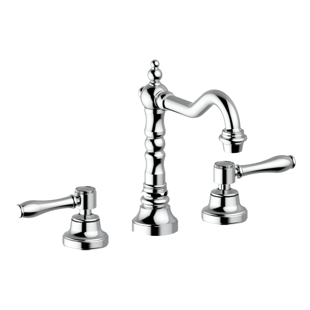 Armando Vicario provincial Provincial 3 Piece Basin Set with Lever Handles Wall & Basin Mixers