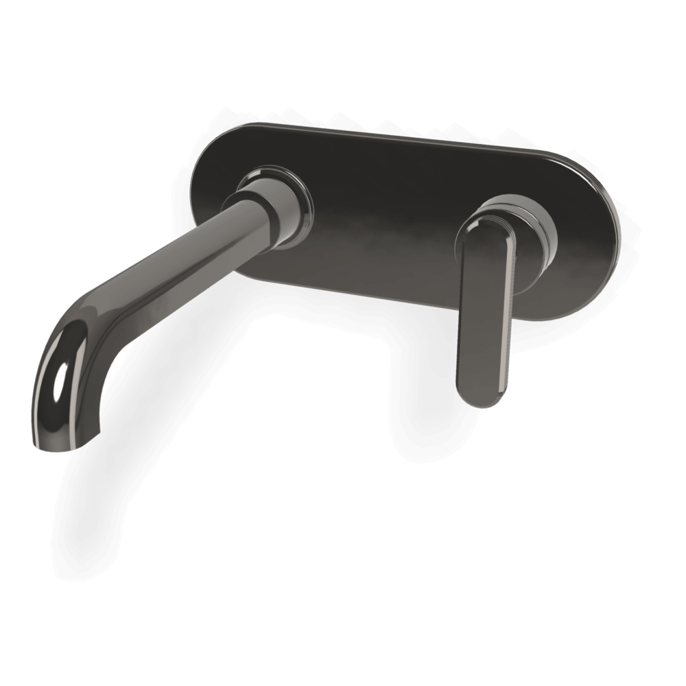 FIMA fima-park-lane Park Lane Wall Basin Set 200mm Spout with Plate