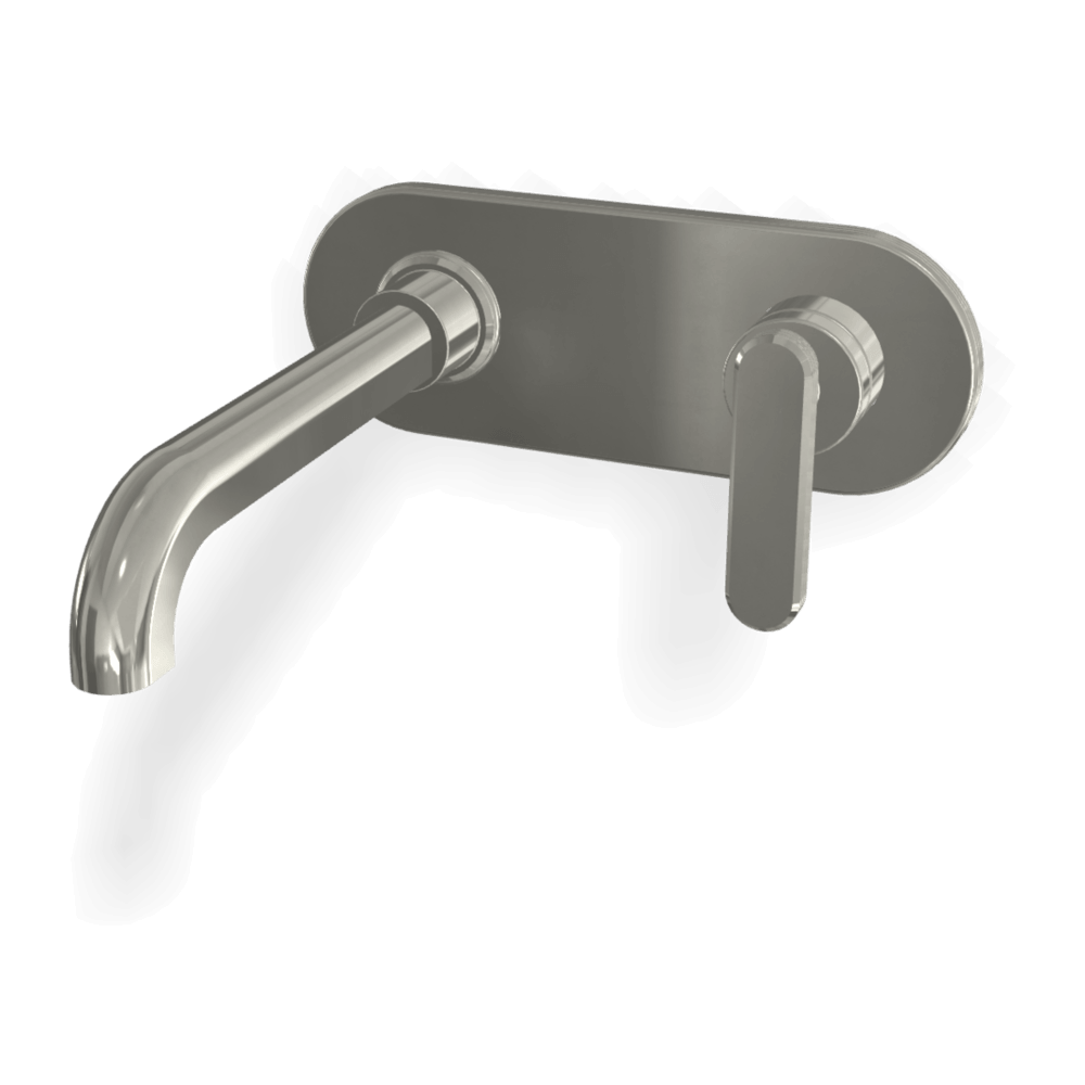 FIMA fima-park-lane Park Lane Wall Basin Set 200mm Spout with Plate