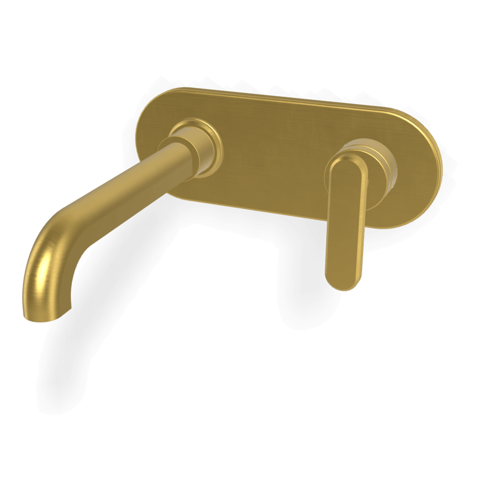 FIMA fima-park-lane Park Lane Wall Basin Set 200mm Spout with Plate