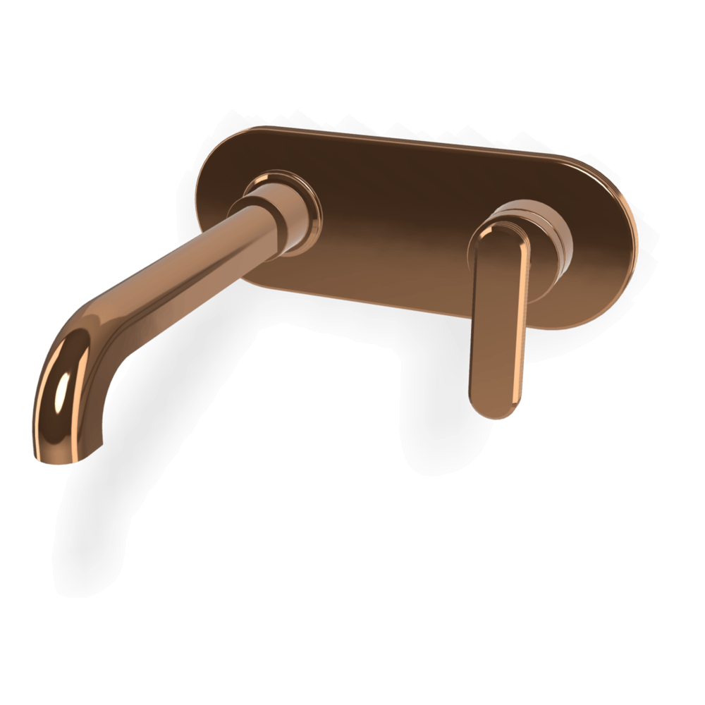 FIMA fima-park-lane Park Lane Wall Basin Set 200mm Spout with Plate