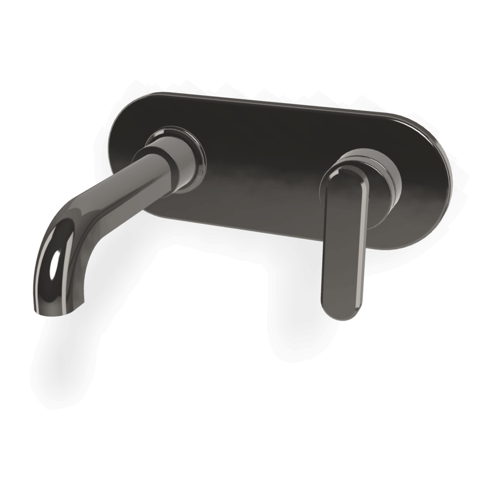 FIMA fima-park-lane Park Lane Wall Basin Set 150mm Spout with Plate