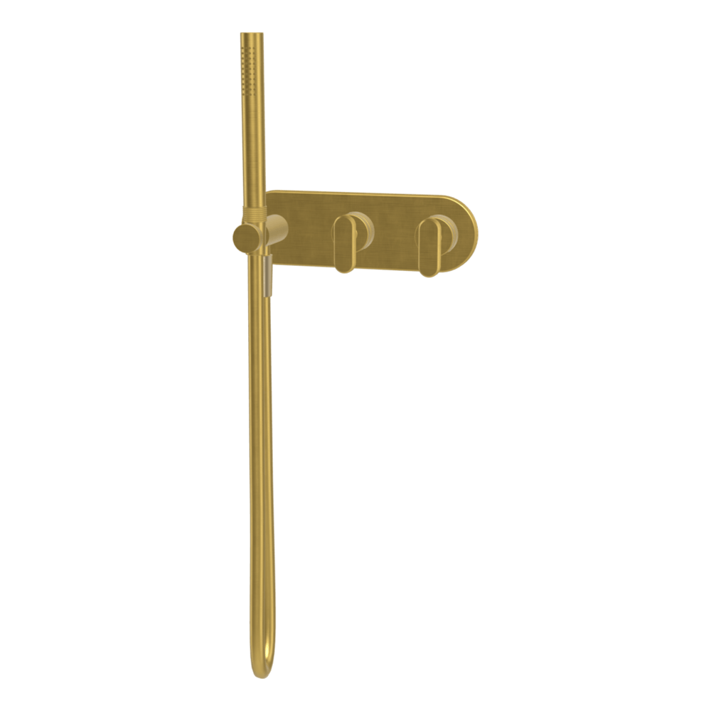 FIMA fima-park-lane Park Lane Wall Bath Set with Plate Wall & Basin Mixers