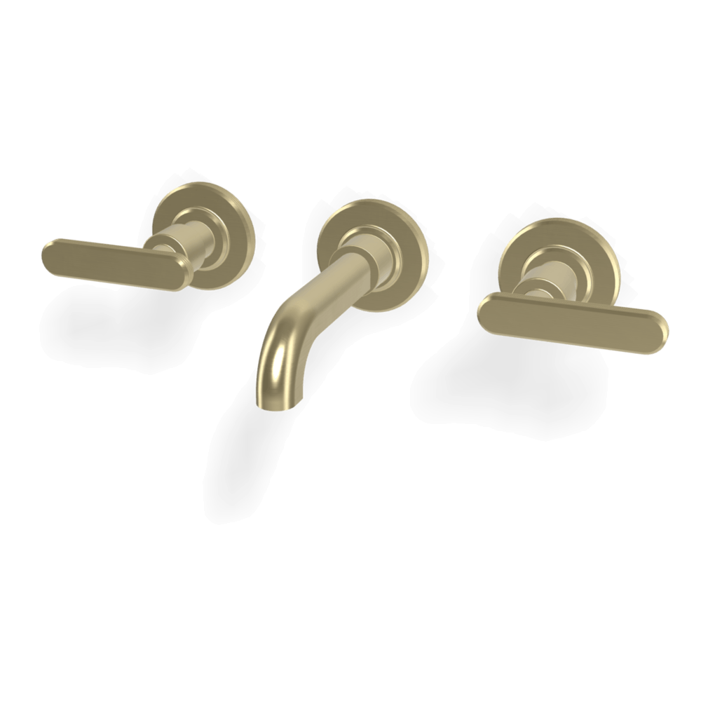 FIMA fima-park-lane Park Lane 3 Hole Wall Set 150mm Spout