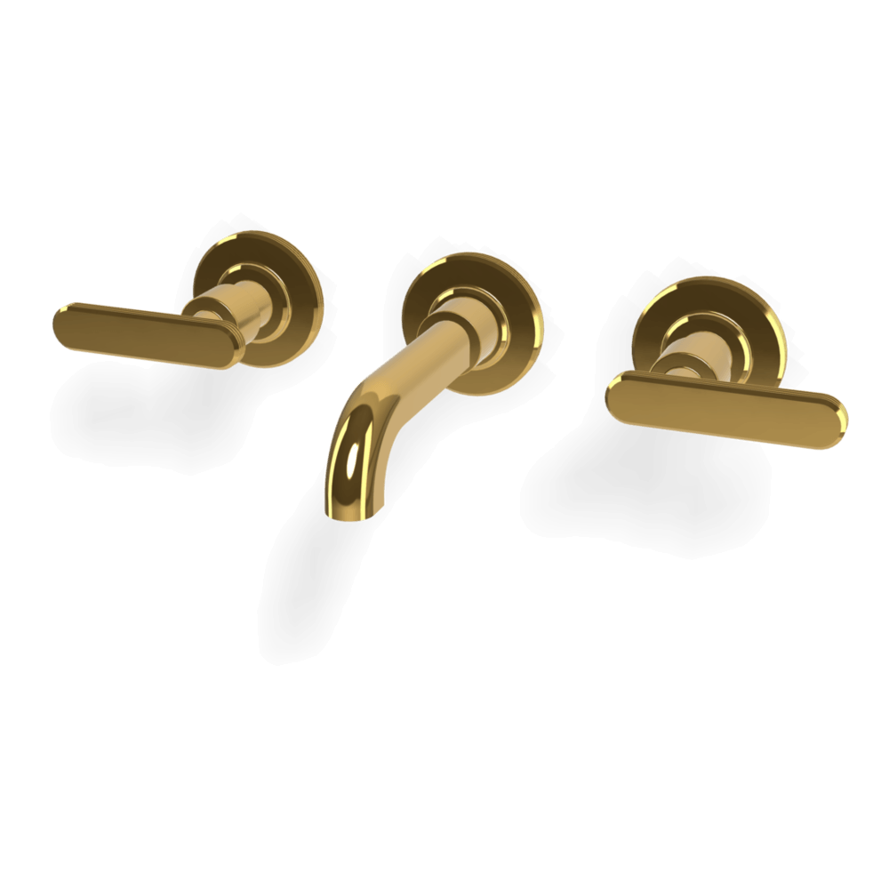 FIMA fima-park-lane Park Lane 3 Hole Wall Set 150mm Spout