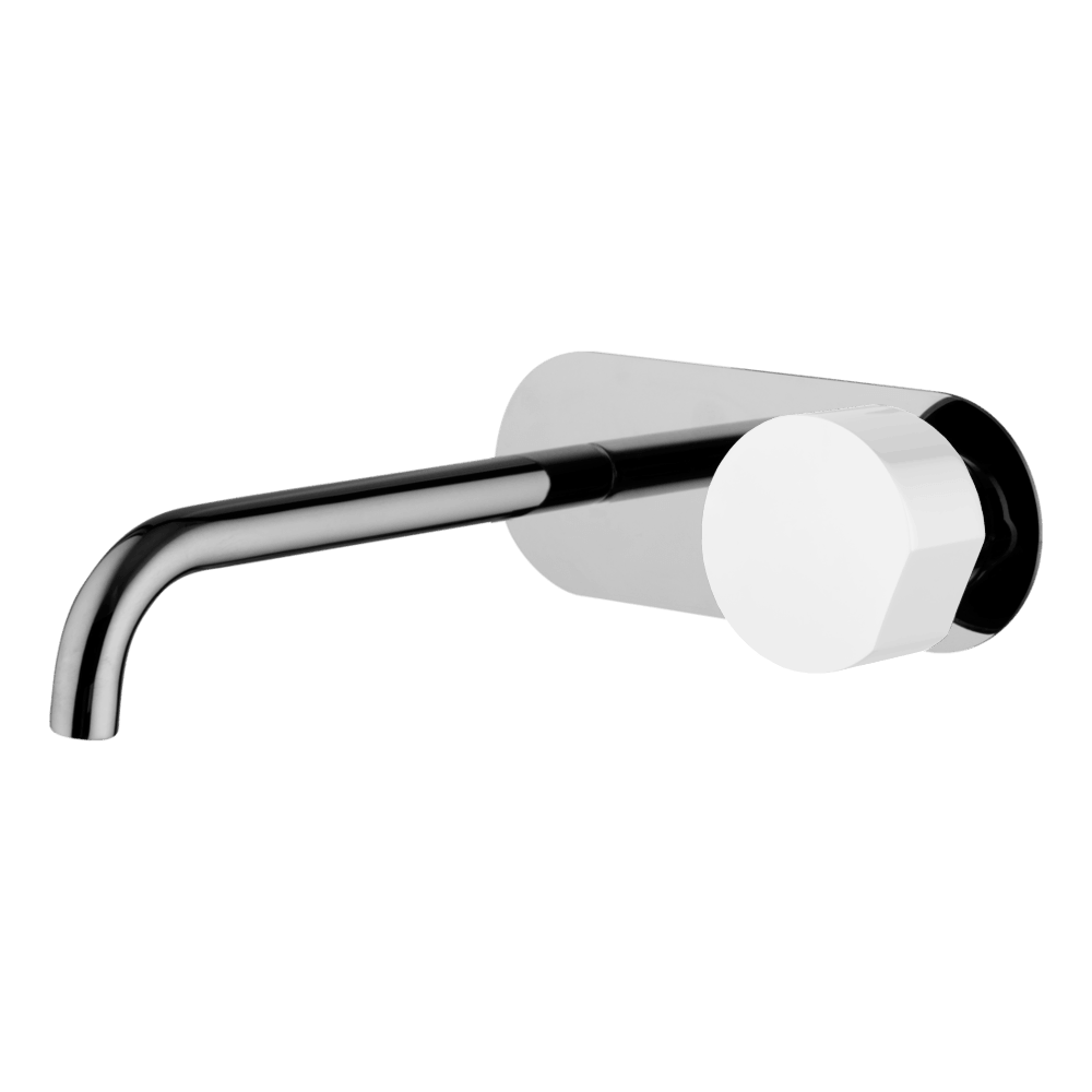 Wall Basin Mixer Set 200mm Spout - Image 2