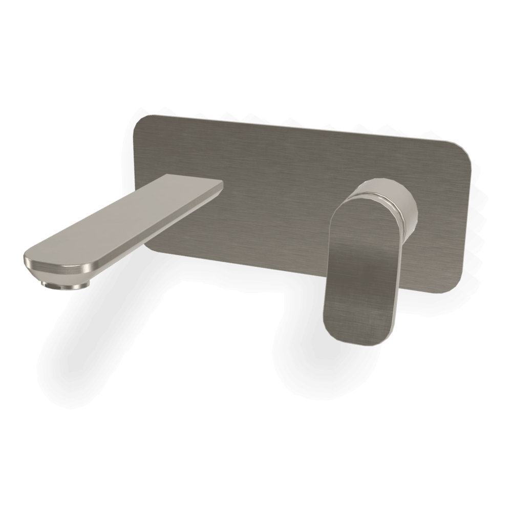 FIMA fima-flo Wall basin set 150mm with plate Bathroom Wall basin Set with spout on plate